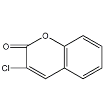 3-chlorocoumarin structural formula