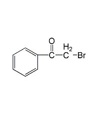 2-bromoacetophenone structural formula