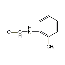 2-methylformanilide structural formula