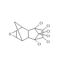 endrin structural formula