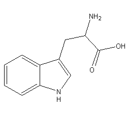 dl-tryptophan structural formula