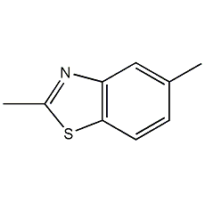 2,5-dimethylbenzothiazole structural formula